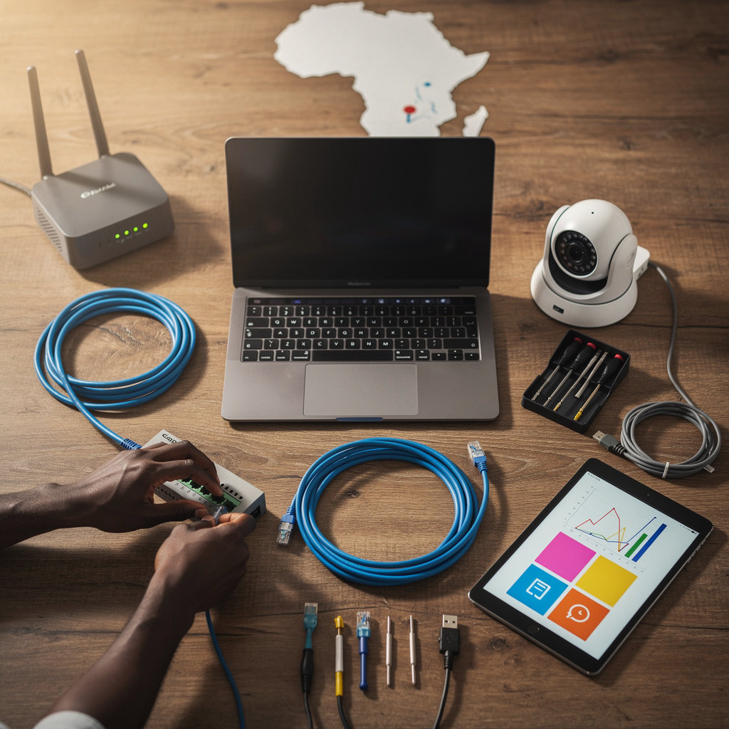 un site web pour entreprise informatique professional team providing complete IT Services in Soubré Côte d'Ivoire